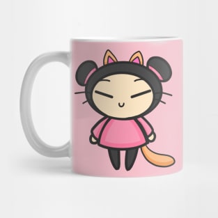 Pink Cat Pucca Mug